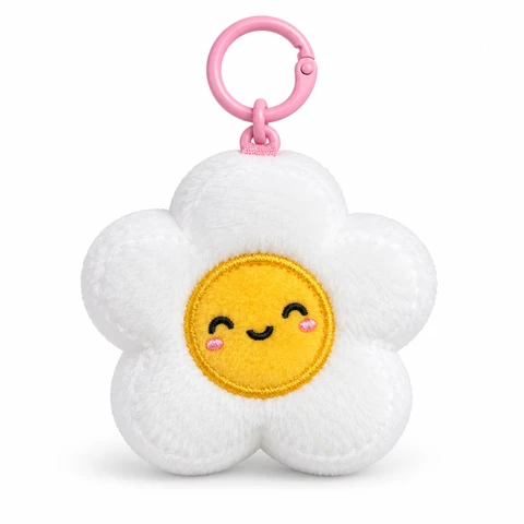 Legami Porte-clés en peluche Daisy – Mini, super doux, 11 cm