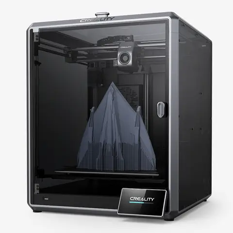 Creality K1 MAX Imprimante 3D, vitesse 600 mm/s avec buse 300 °C et extrudeur direct - Volume d'impression 30 x 30 x 30 cm