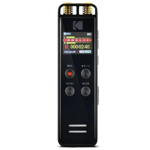 Kodak enregistreur vocal stéréo 16 Go - métal
