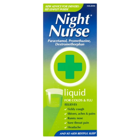 Night Nurse Cold & Flu Relief Liquid 160ml