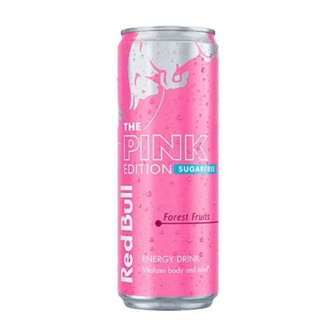 Red Bull The Pink Edition Forest Fruits Sugar Free 4 X 250ml