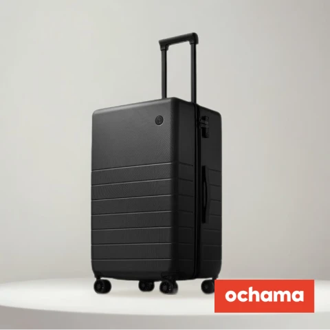 ochama valise sans limites 20 pouces  
PC Covestro allemand  
Valise à roulettes pour hommes et femmes  
Valise cabine noir crépuscule