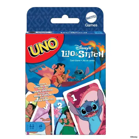 MATTEL UNO Disney Lilo and Stitch Card Game