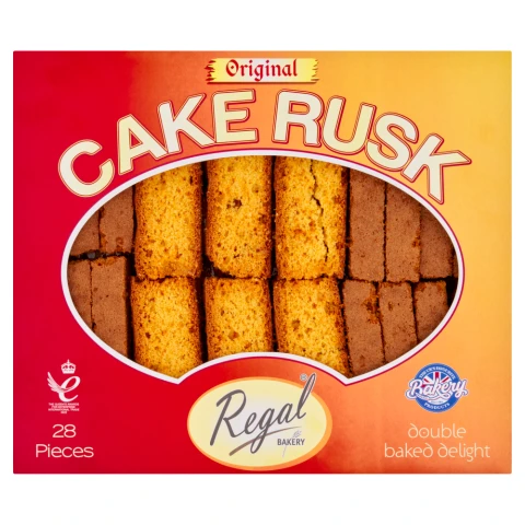 Regal 28pk Original Cake Rusk