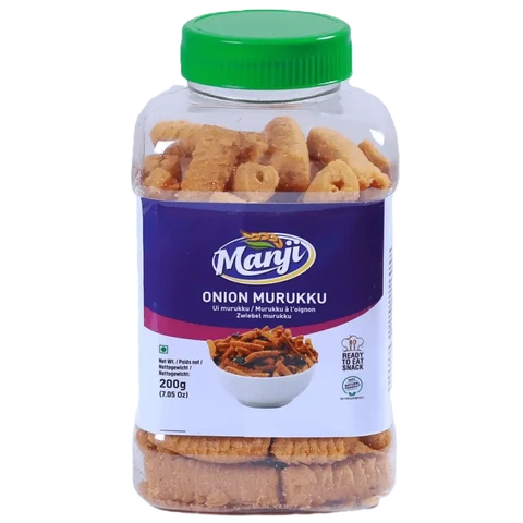 Manji Snacks Zwiebel Murukku 200 g