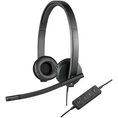 Logitech H570e headset Comfortabel, betaalbaar en bijzonder duurzaam
