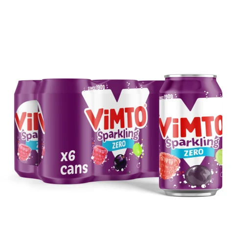 Vimto Zero Cans 6X330ml