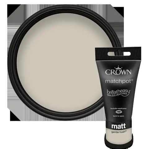 CROWN Matt Emulsion Gentle Hush 40ML