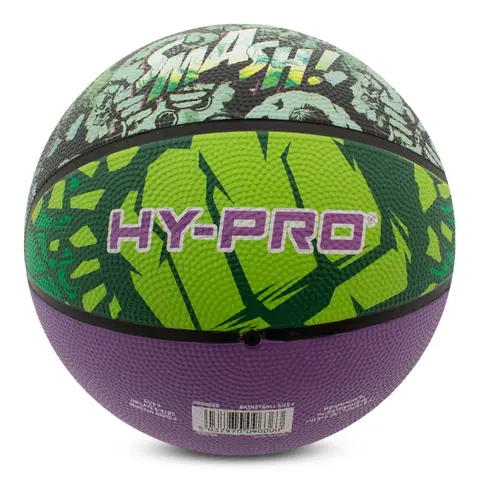 Hy-Pro Basketball Marvel Hulk Green/Purple Size 5