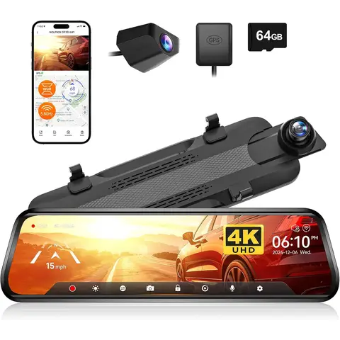 WOLFBOX G930 V02 Dash Cam 1PC
