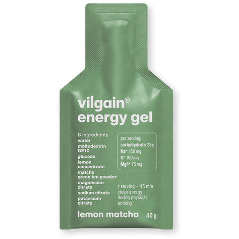 Vilgain Energy Gel Lemon Matcha - 40g