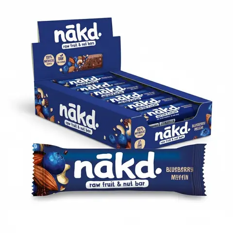 Nakd Blueberry Muffin 18 x 35g