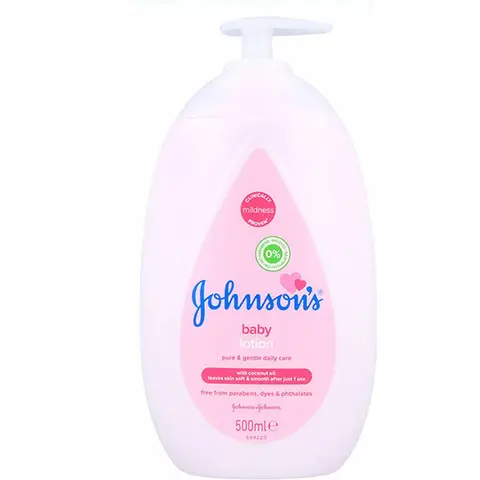 Johnson's babylotion gevoelige huid 500 ml