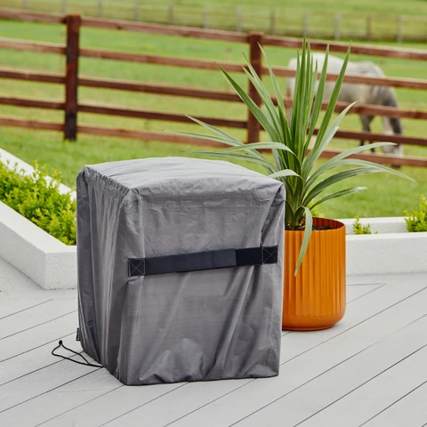 Waterproof Fire Pit Cover in Eco-Friendly Material (Square) H45CM W69CM