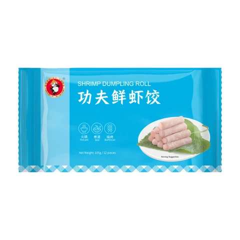 KUNGFU Shrimp Dumpling Roll 105g
