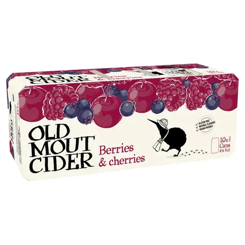 Old Mout Cider Berries & Cherries 10 X 330ml Cans