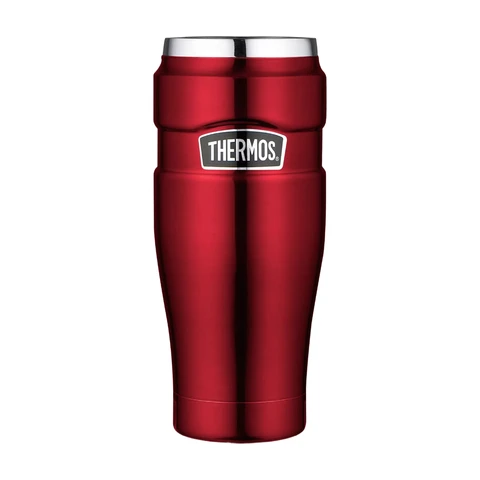 Lowenthal SK thermosbeker cranberryrood, gepolijst, 0,47 l