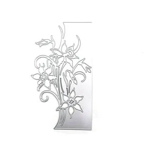 Metal die-cut patterns, artistic metal templates, rose cutting molds, suitable for card making, DIY scrapbooking, paper crafts, and lace embossing.