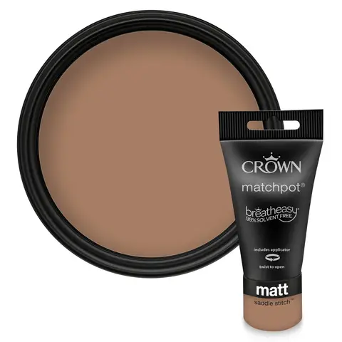 Crown Matt Emulsion Saddle Stitch 40ML