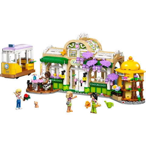 LEGO Friends serie 42671 Planten-koffiezaak en bloemenwinkel