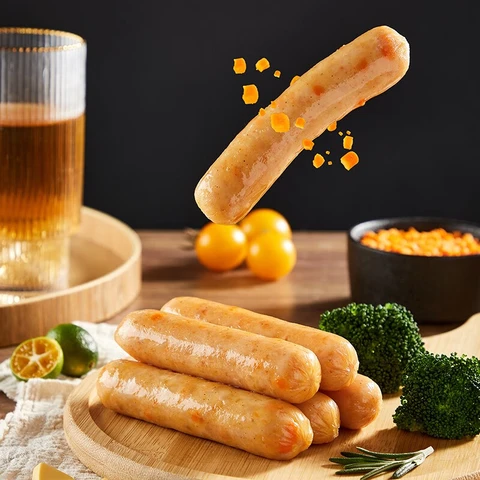 Saucisse Grillée Taïwanaise LA WEI JU Saveur Fromage 500g