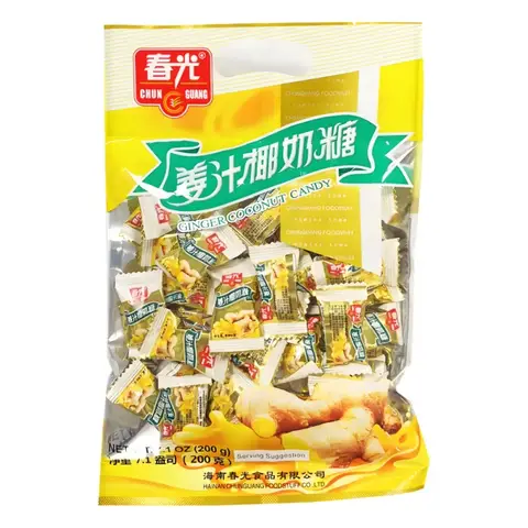 Chun Guang Ginger Coconut Candy 200g
