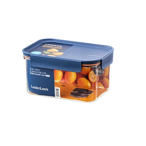 LocknLock Bisfree Modular Plus-Quadratisch-600ml (Dunkelblau)