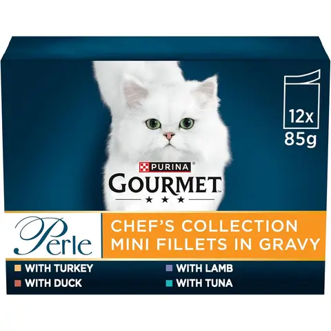 Gourmet Perle Chef's Collection Mini Fillets in Gravy 12 x 85g