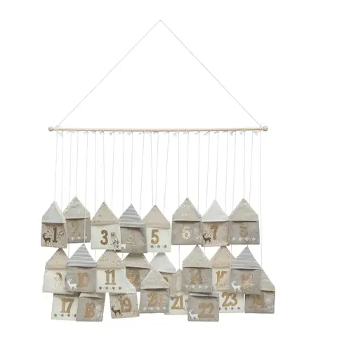 Feeric Hangende adventskalender, 90cm