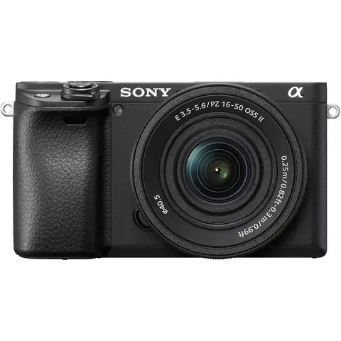 Sony A6400 APS-C Mirrorless Camera with 16–50mm Power Zoom Lens