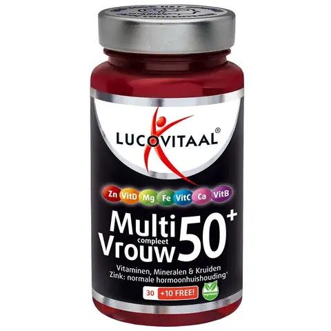 Lucovitaal Multi 50+ Vitaminen voor Vrouwen 40 tabletten