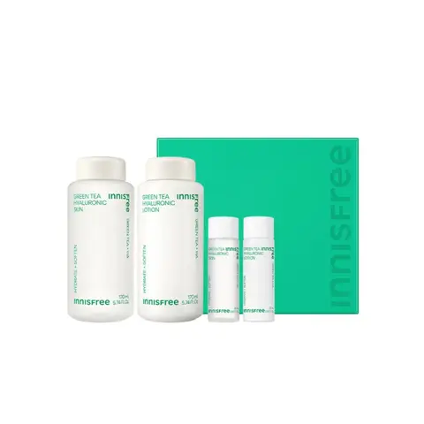 Innisfree Green Tea Hyaluronic Skin Care Set