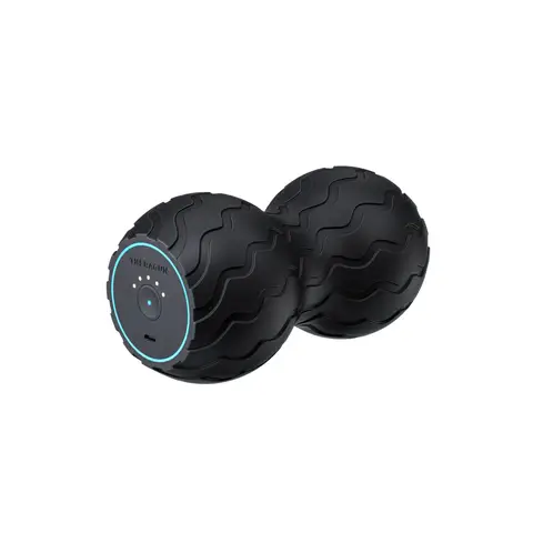 Therabody WaveDuo, Vibrating Roller for the Neck, Back & Spine, Contoured Ergonomic Design, Black
