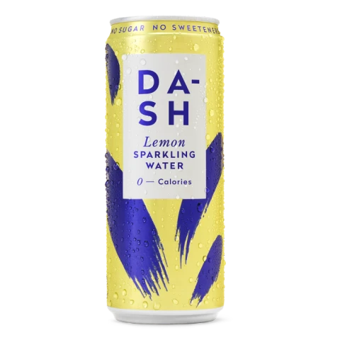 Dash Water - Sparkling Water Infused with Wonky Lemons - 330ml