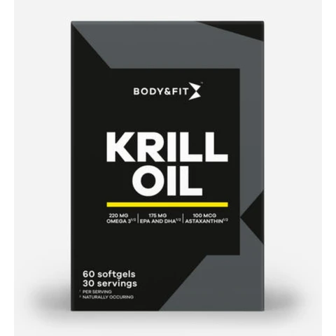 Body&Fit Pure Krill Oil 60 capsules (30 Servings)