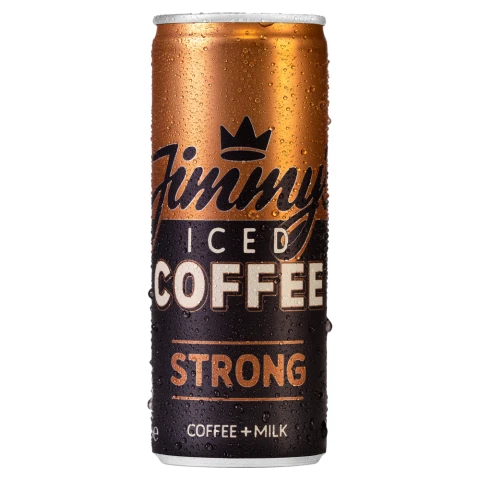 Jimmy's Iced Coffee - Strong Slim Can - 250ml