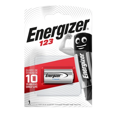Energizer CR123 Lithium Coin Batteries – Pack of 1