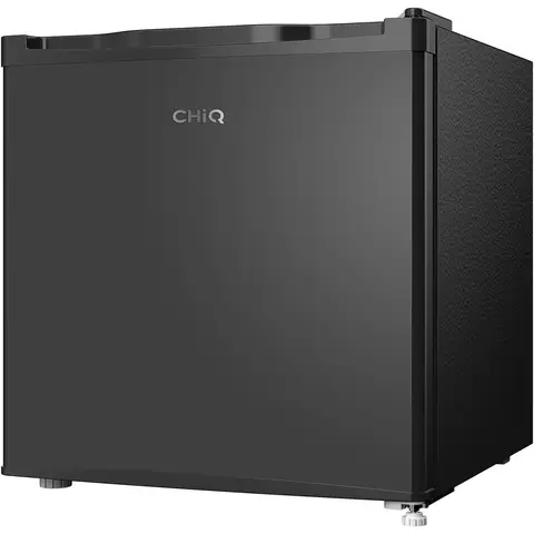 CHiQ CSD46D4EU 46L Table Top Mini Fridge - Dark Inox - E Rated