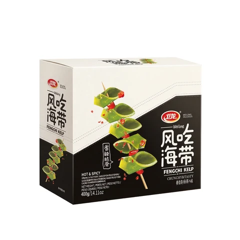 WEILONG Snack d’algue saveur épicée - 400 g