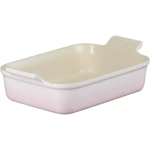 Le Creuset Quadratische Auflaufform Tradition 23 cm Rosa