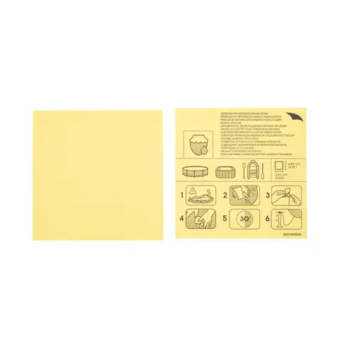 Bestway®  2.5" x 2.5"/6.5cm x 6.5cm Underwater Adhesive Repair Patch