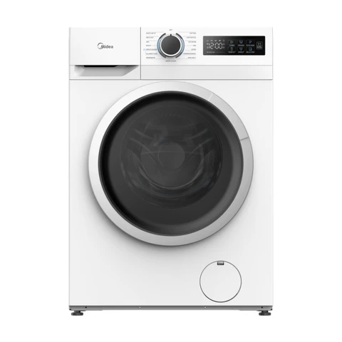 【Nieuwe Aankomst】Midea MF110W80BA10/W-NL Wasmachine, 8 kg, 1400 RPM, A-10%, 15 Wasprogramma's, Wit