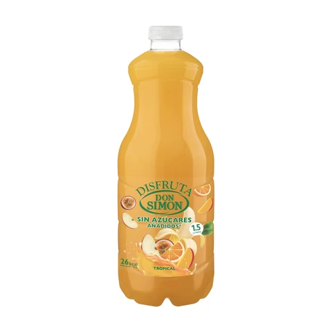 DISFRUTA DON SIMON Nectar tropical sans sucres ajoutés pet 1,5L