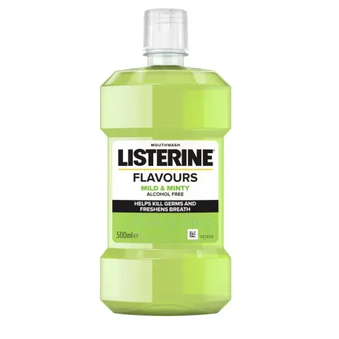 Listerine Bain de bouche saveur douce menthe 500ml