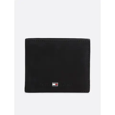 Tommy Hilfiger Johnson Mini CC Wallet - herenportemonnee - zwart - one size
