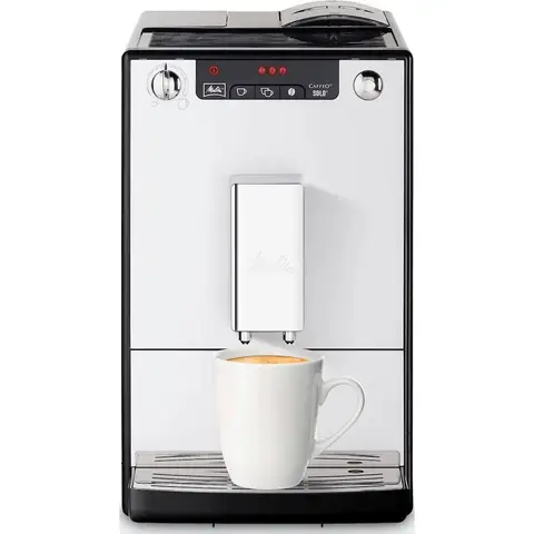 Melitta Kaffeevollautomat »Solo® E950-201, schwarz« Perfekt für Café crème & Espresso, nur 20cm breit