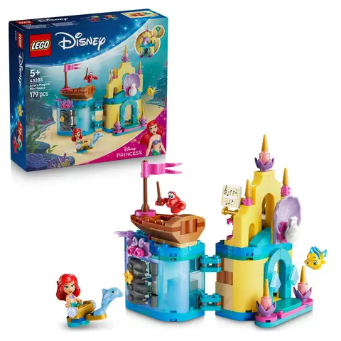 LEGO Disney Princess 43285 Le palais magique d’Ariel miniature