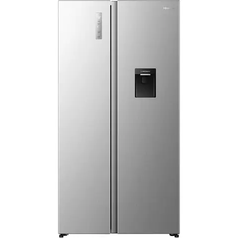 Hisense RS3P558NMID PureFlat 91cm American Fridge Freezer – 541L, Stainless Steel, Total No Frost, D Energy Rating