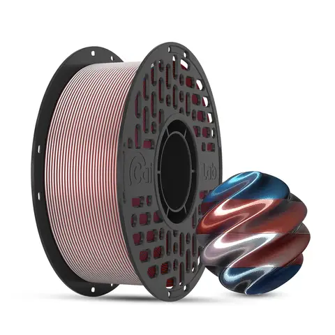 CAILAB 3D Printer Filament PLA Silk Quad Color - Steampunk