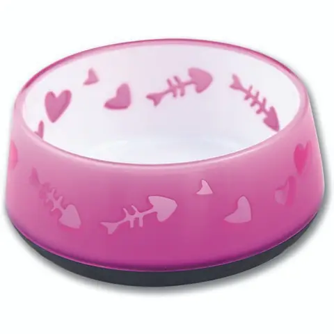 AFP All For Paws - Cat Bowl Heavy Base pink